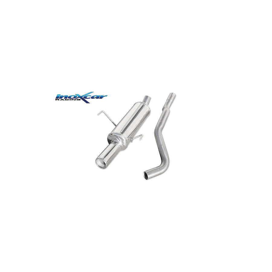 InoXcar FIPN.10.80 Fiat Punto (188) Stainless Steel Rear Exhaust