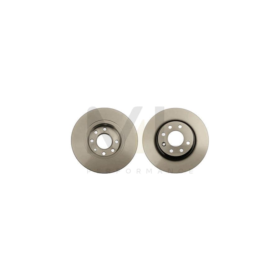 TRW DF4300 Brake Disc Solid, Painted, with bolts/screws  - 1 piece