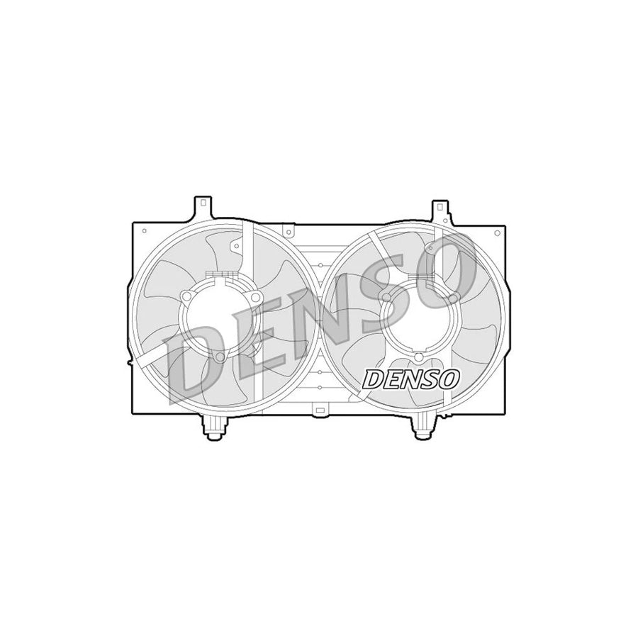 DENSO DER46001 Fan, Radiator