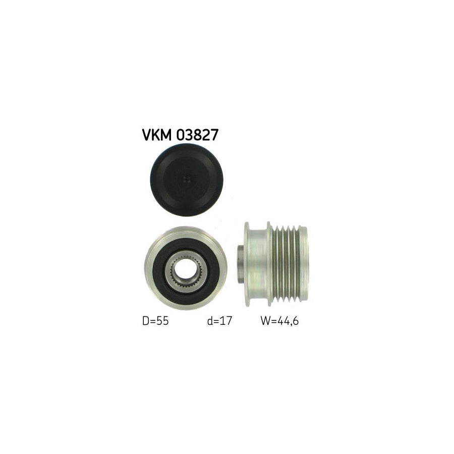 Skf Vkm 03827 Alternator Freewheel Clutch