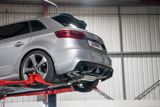 Scorpion SAUS106CF Audi RS3 8V Non-Res Cat-Back System With Valves | ML Performance UK UK