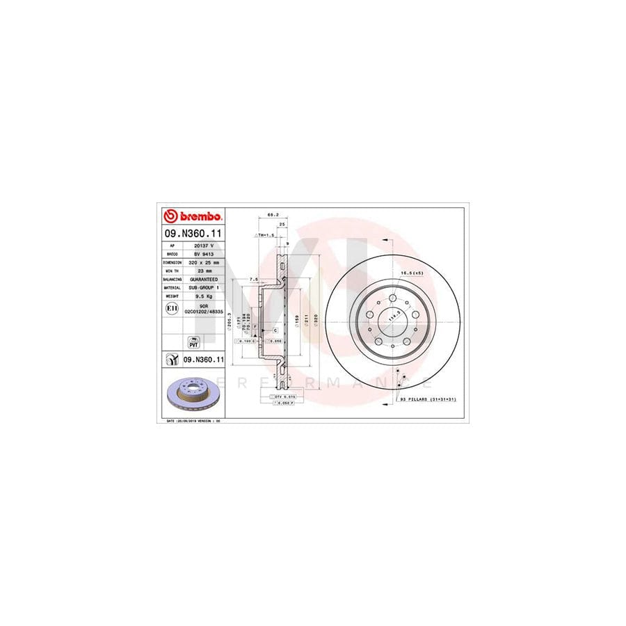 brembo-09-n360-11-brake-disc-for-tesla-model-3-5yj3-internally-vented-coated