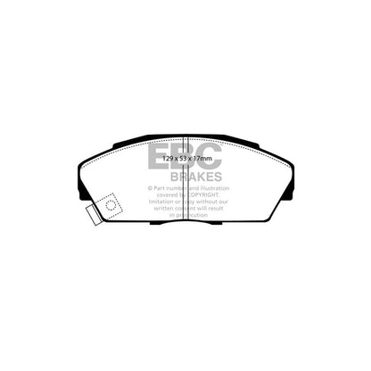 EBC PD11KF1015 Honda Greenstuff Front Brake Pad & GD Disc Kit - Akebono Caliper (Inc. Accord & Prelude) 2 | ML Performance UK Car Parts