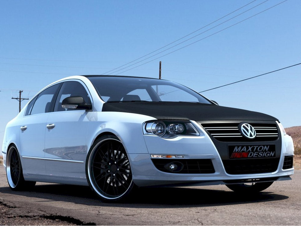 Maxton Design VW-PA-B6-FD1T Front Splitter VW Passat B6 | ML Performance UK Car Parts