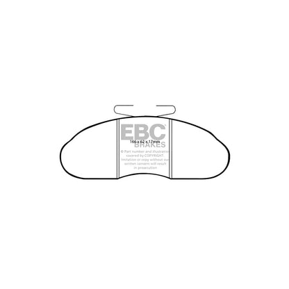 EBC PDKF1479 Opel Renault Vauxhall Ultimax Front Brake Pad & Plain Disc Kit (Inc. Arena & Trafic) 2 | ML Performance UK Car Parts