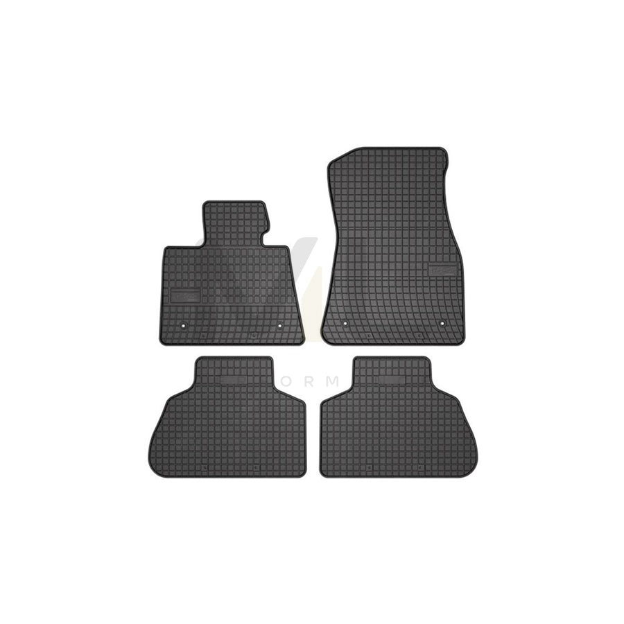 FROGUM Tailored 402553 Floor mat set for BMW X5 (G05) Elastomer, Front and Rear, Quantity: 4, Black, (LHD)