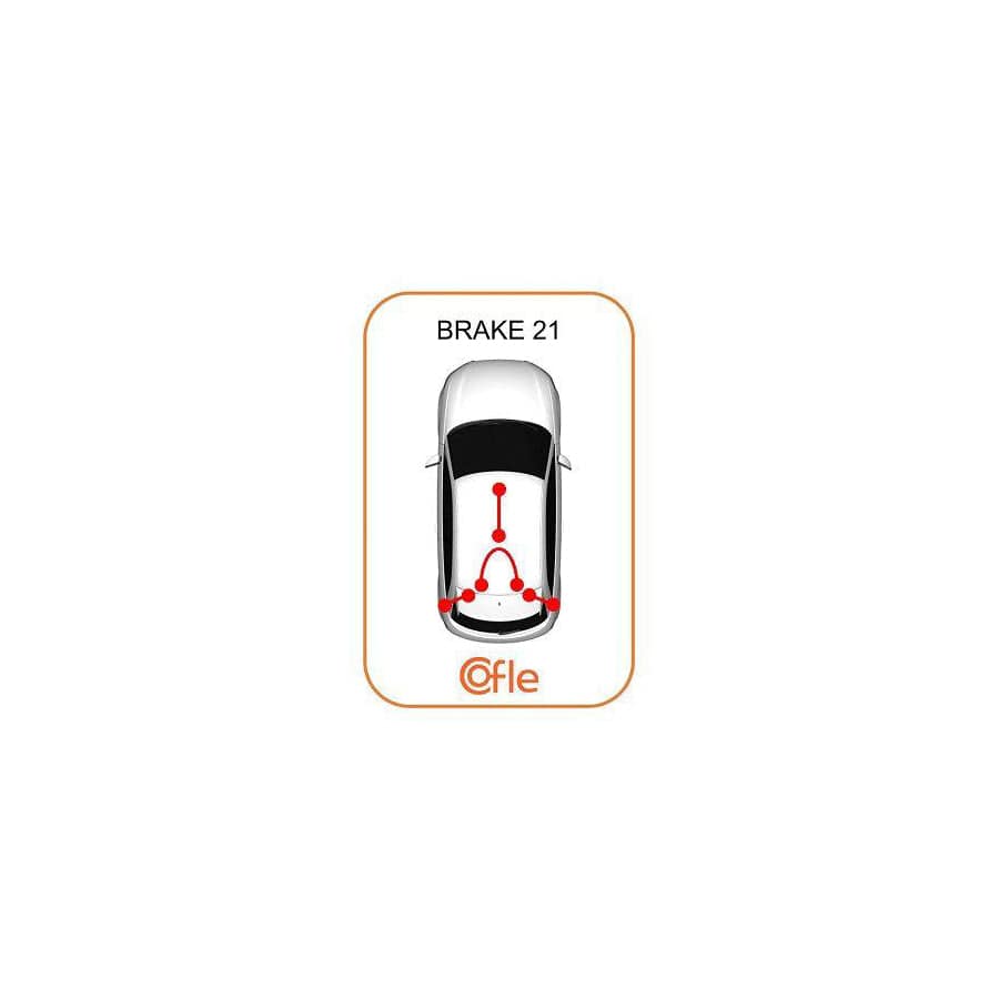 Cofle 11.5857 Hand Brake Cable