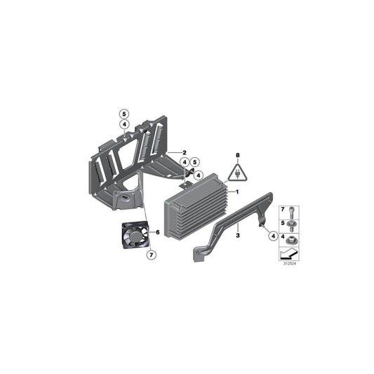 Genuine BMW 65129266358 F13 Amplifier Hifi System (Inc. 640d, 650iX 4.0 & 650iX)