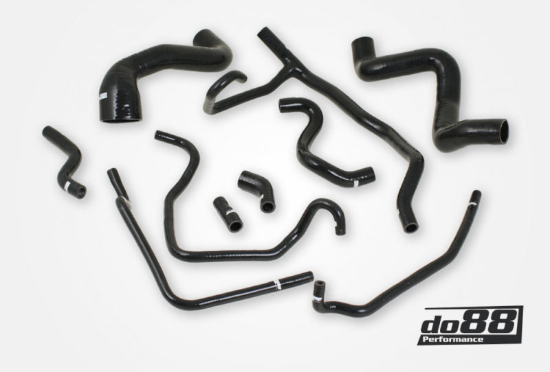 do88 Porsche 968 Coolant Hoses Black