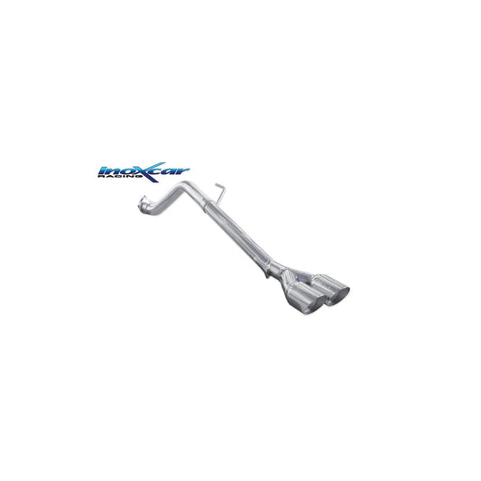 InoXcar FIPN.37.RA Abarth Punto Evo Non-Resonated Rear Exhaust