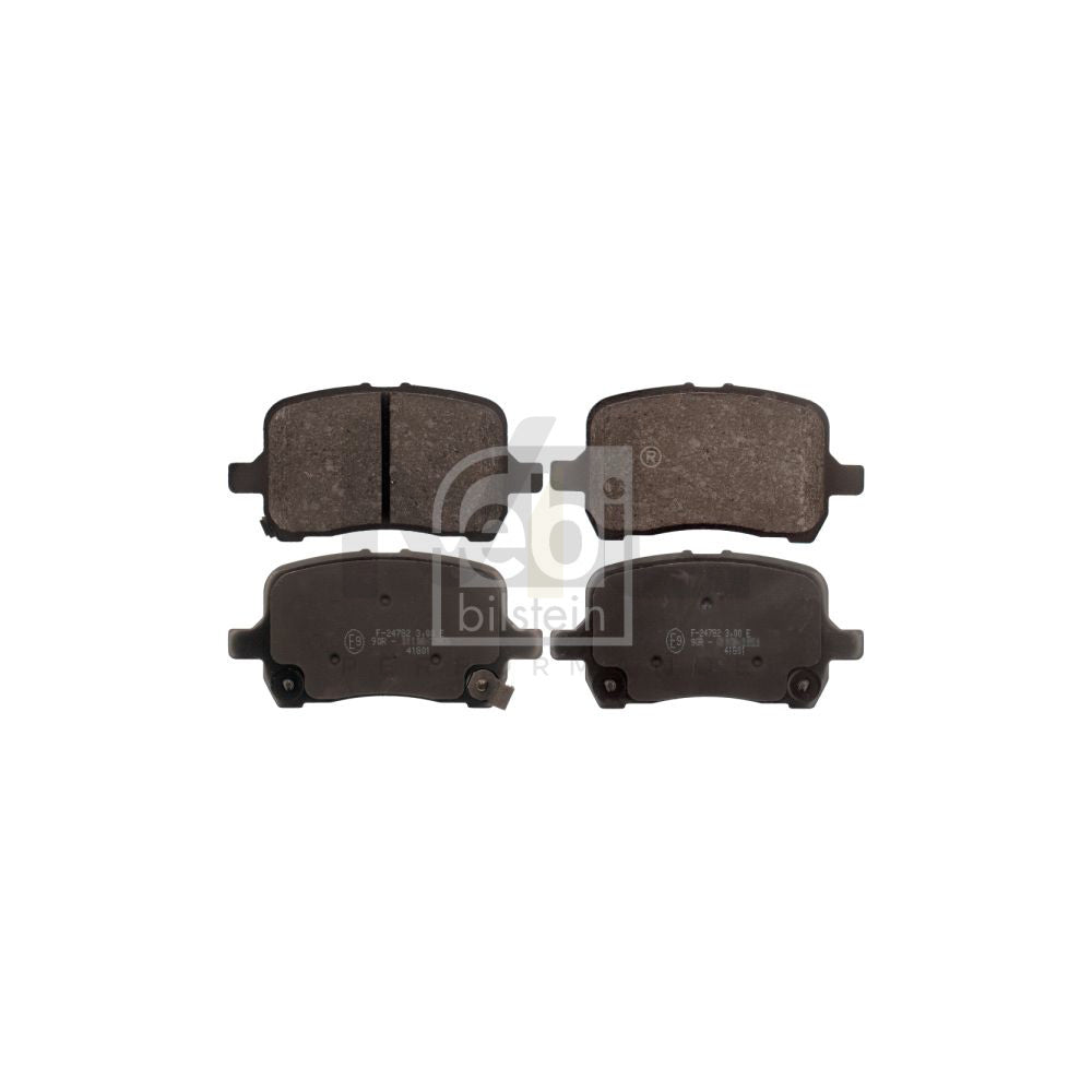 Febi Bilstein 116146 Brake Pad Set For Opel Gt Roadster (M07) Front Axle, With Acoustic Wear Warning | ML Performance Car Parts
