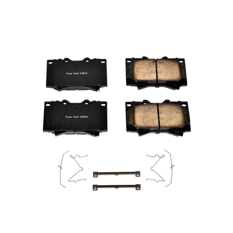 PowerStop Power Stop 98-07 Lexus LX470 Front Z17 Evolution Ceramic Brake Pads w/Hardware