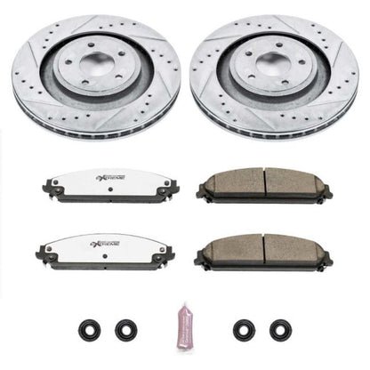 PowerStop Power Stop 13-14 Chrysler 200 Front Z26 Street Warrior Brake Kit