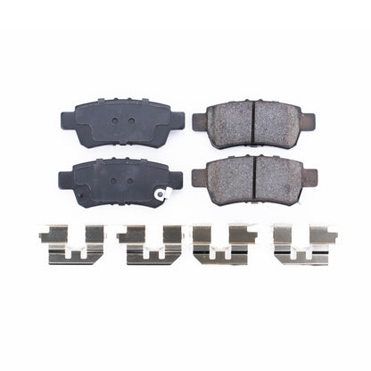 PowerStop Power Stop 05-10 Honda Odyssey Rear Z17 Evolution Ceramic Brake Pads w/Hardware