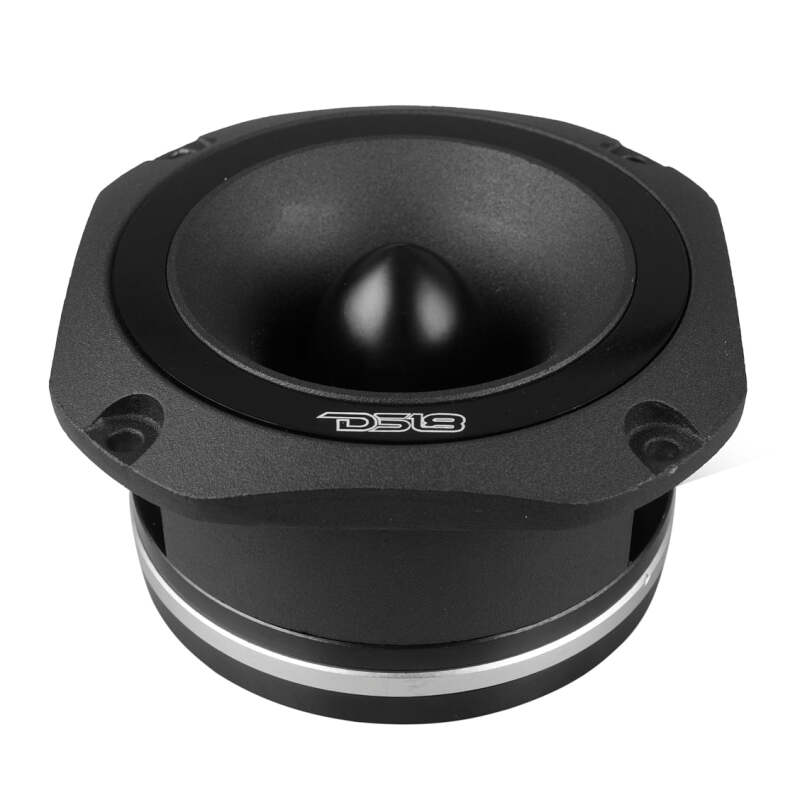 DS18 4in Super Bullet Tweeter Neodymium 220 Watts RMS 1.5in Titanium Vc 8 ohm Black
