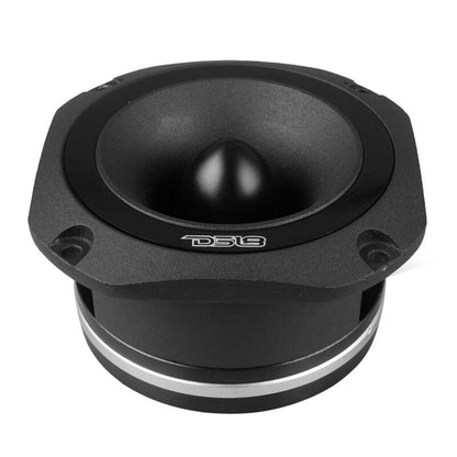 DS18 4in Super Bullet Tweeter Neodymium 220 Watts RMS 1.5in Titanium Vc 8 ohm Black