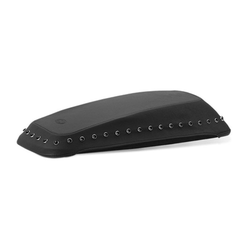 Mustang Motorcycle Mustang 08-21 Harley FL Touring Saddlebag Lid Covers w/Black Pearl Studs- Black