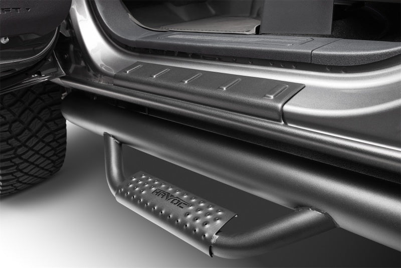 Husky Liners 09-19 RAM 2500/3500 Meg.Cb Trail Armor Rocker Panel & Sill Plate Cover (4pc) - Tex. Blk