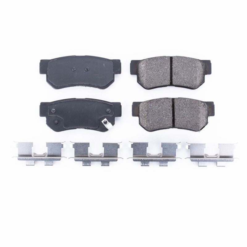 PowerStop Power Stop 06-09 Hyundai Azera Rear Z17 Evolution Ceramic Brake Pads w/Hardware