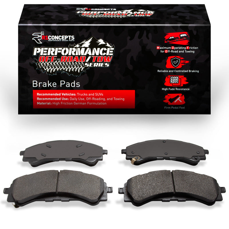 R1 Concepts R1 19-26 Ford Ranger Front Off-Road/Tow Brake Pads