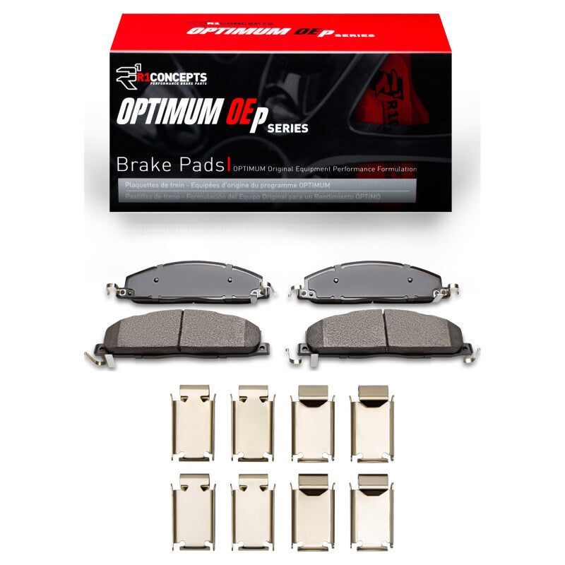 R1 Concepts R1 2009-2018 Dodge Ram 3500 Rear R1 Optimum OE Pads & Hardware Kit