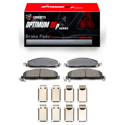 R1 Concepts R1 2009-2018 Dodge Ram 3500 Rear R1 Optimum OE Pads & Hardware Kit