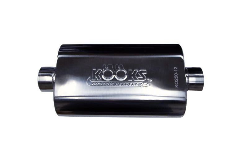 Kooks Headers Kooks Universal 2 1/2in Center/Center Oval Muffler (4x8x12)