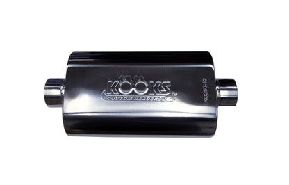 Kooks Headers Kooks Universal 2 1/2in Center/Center Oval Muffler (4x8x12)
