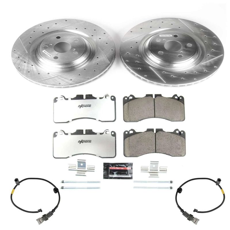 PowerStop Power Stop 10-17 Lexus LS460 Front Z26 Street Brake Kit