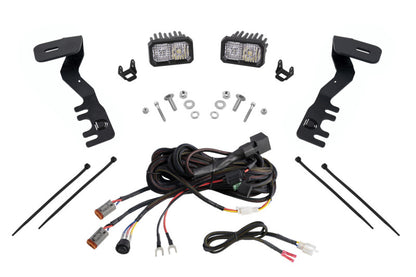 Diode Dynamics Stage Series 2in LED Ditch Light Kit for 2024+ Toyota Tacoma- Sport White Combo