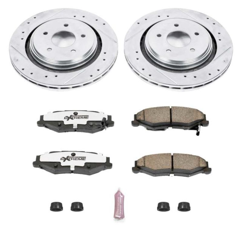 PowerStop Power Stop 06-09 Cadillac XLR Rear Z26 Street Warrior Brake Kit
