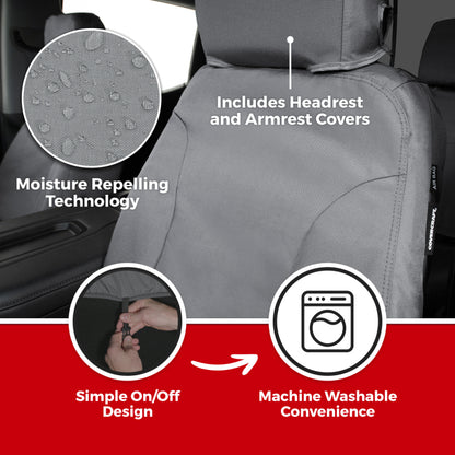 Covercraft 2026 Jeep Wrangler 2-Door (MT) Endura Waterproof SeatSaver Custom Front Row Seat Covers