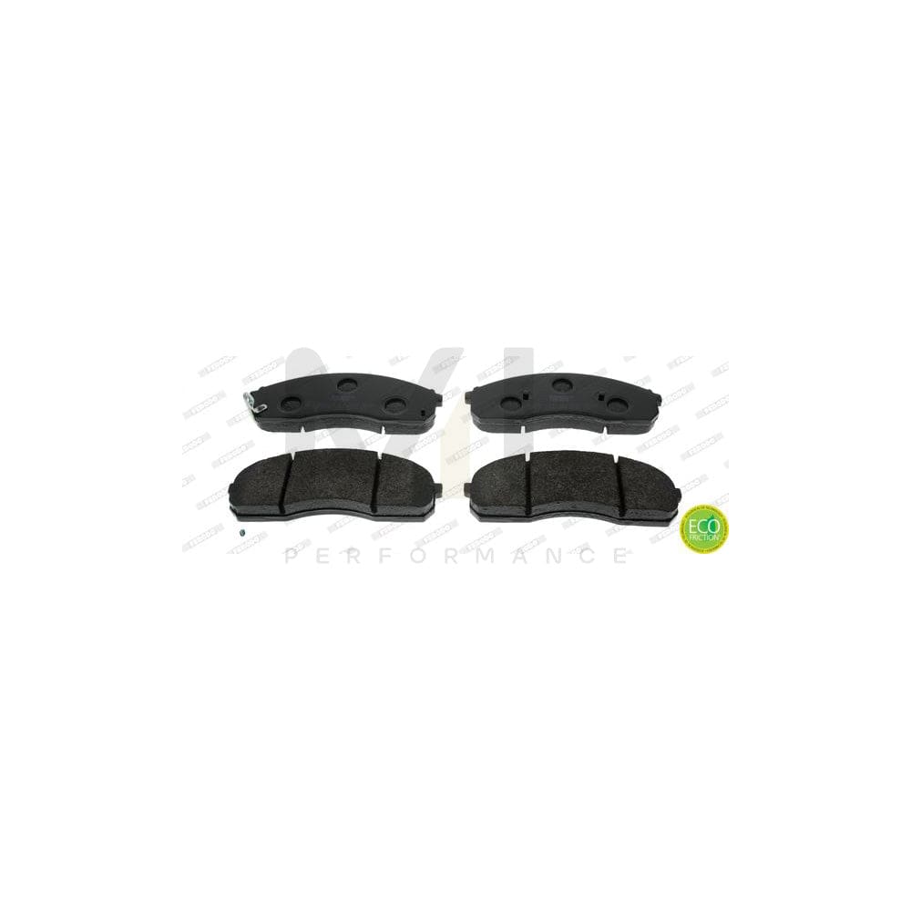 Ferodo Premier Eco Friction FDB1595 Brake Pad Set With Acoustic Wear Warning, Without Accessories