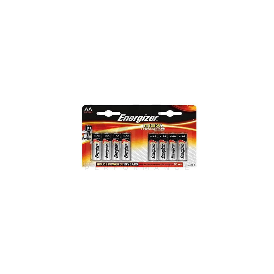 ENERGIZER AA (LR6), Max E300112400 Battery 1.5V, standard, 8
