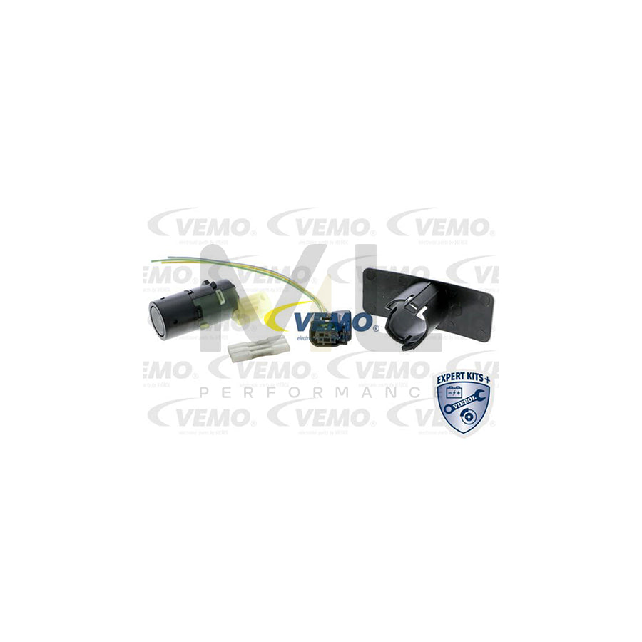 VEMO V20-72-10024 Parking sensor for BMW 3 Series Rear, Black, Ultrasonic Sensor