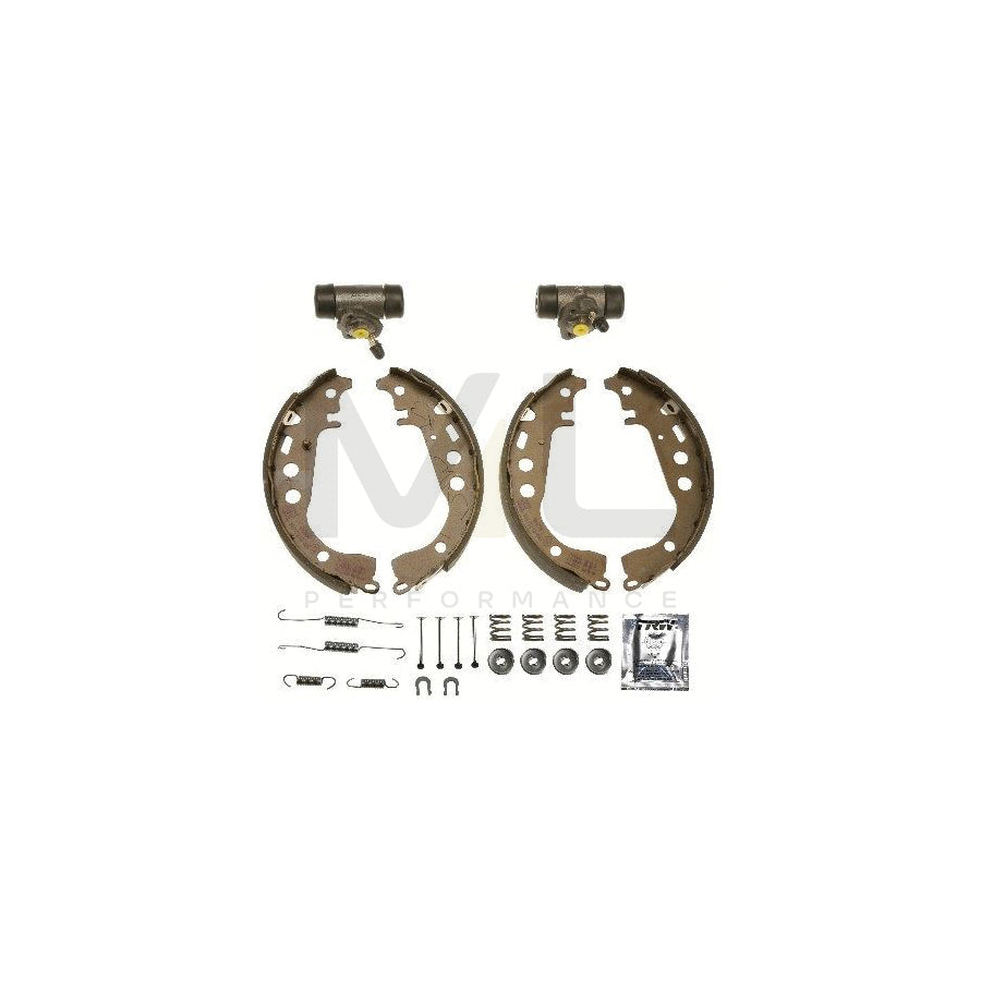 TRW Brake Kit BK1918 Brake Shoe Set for TOYOTA CELICA with wheel brake cylinder