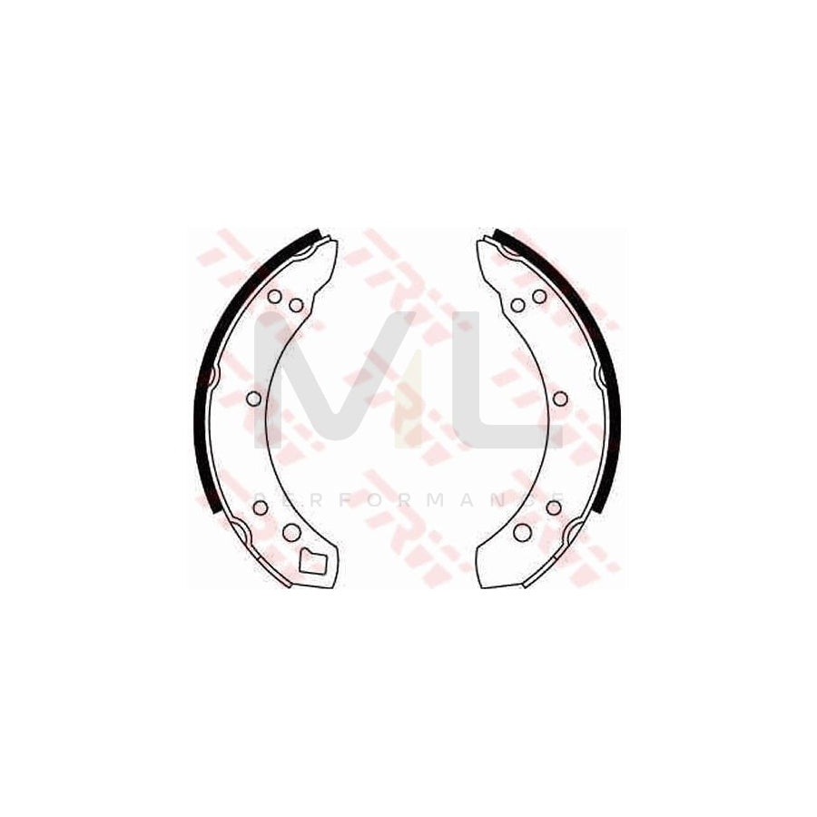TRW GS6066 Brake Shoe Set