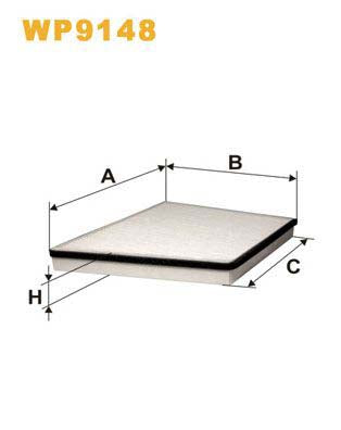 WIX Filters WP9148 Pollen Filter