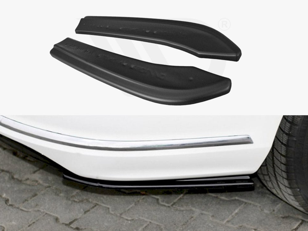 Maxton Design VW-PA-B7-RLINE-VA-RSD1T Rear Side Splitters VW Passat B7 R-line Variant (2010-2014) | ML Performance UK Car Parts
