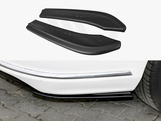 Maxton Design VW-PA-B7-RLINE-VA-RSD1T Rear Side Splitters VW Passat B7 R-line Variant (2010-2014) | ML Performance UK Car Parts
