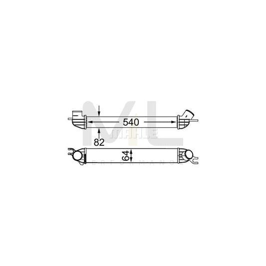 MAHLE ORIGINAL CI 188 000S Intercooler | ML Performance Car Parts