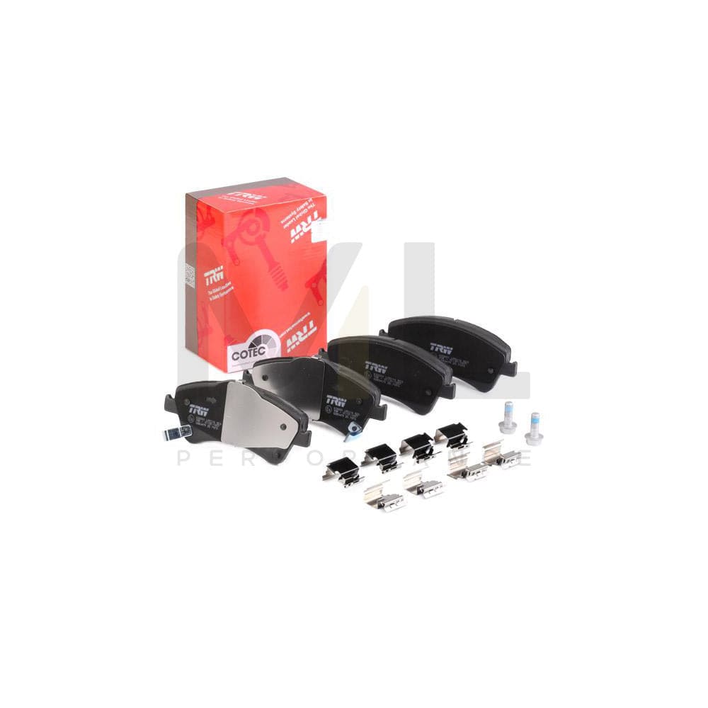 TRW Cotec Gdb3479 Brake Pad Set With Acoustic Wear Warning, With Accessories