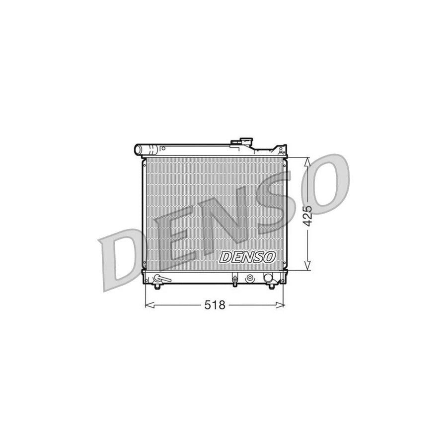 DENSO DRM47012 Engine Radiator