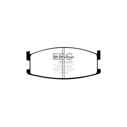 EBC PDKF1152 Mazda 626 Montrose Ultimax Front Brake Pad & Plain Disc Kit 2 | ML Performance UK Car Parts