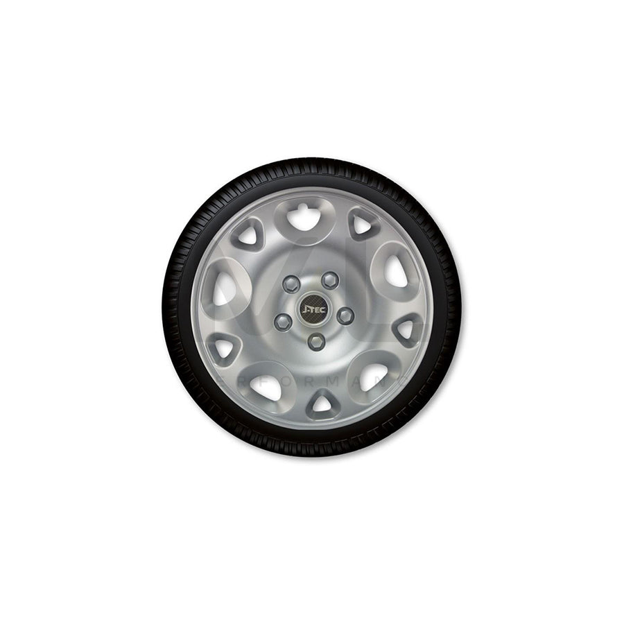 J-TEC Stratos J14130 Wheel trims 14 Inch Silver