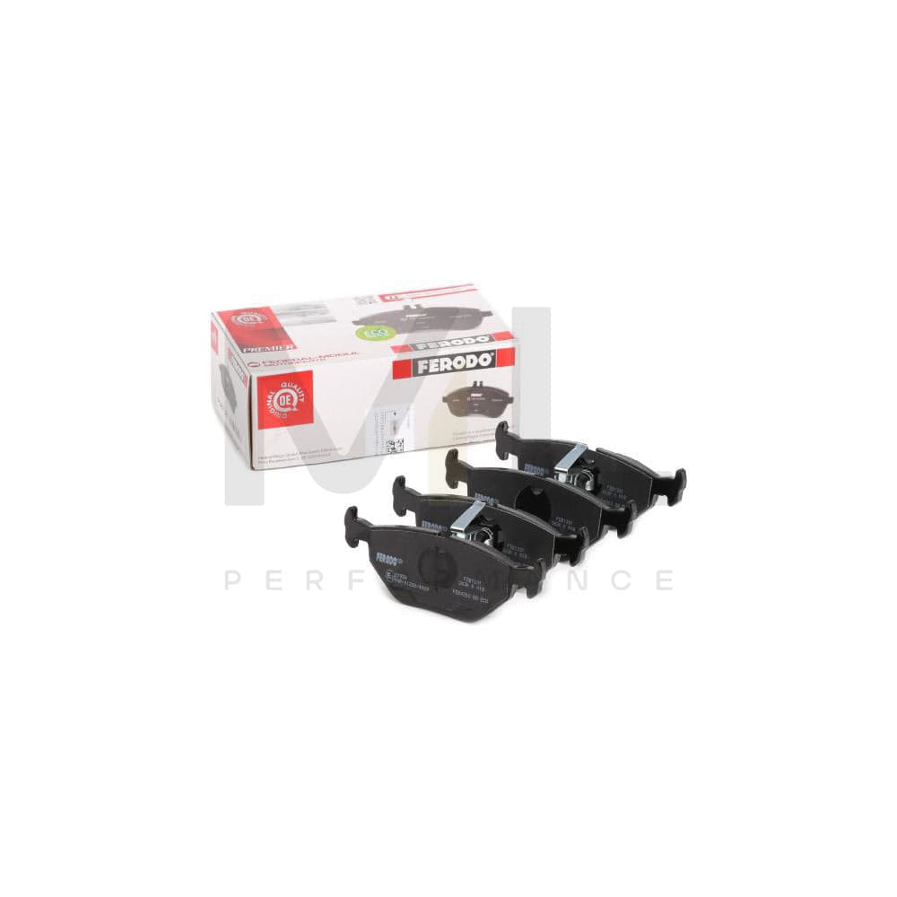 Ferodo Premier Eco Friction FDB1301 Brake Pad Set Prepared for Wear Indicator, With Piston Clip, Without Accessories