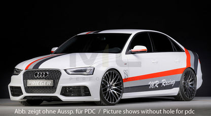 Rieger 00055547 Audi B8 B81 A4 Front Bumper 2 | ML Performance UK Car Parts