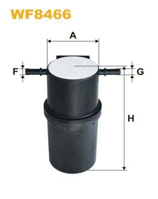 WIX Filters WF8466 Fuel Filter For VW Crafter