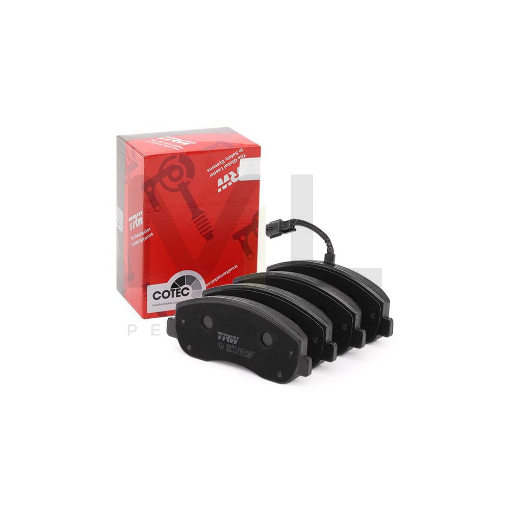 TRW Cotec Gdb1910 Brake Pad Set Incl. Wear Warning Contact