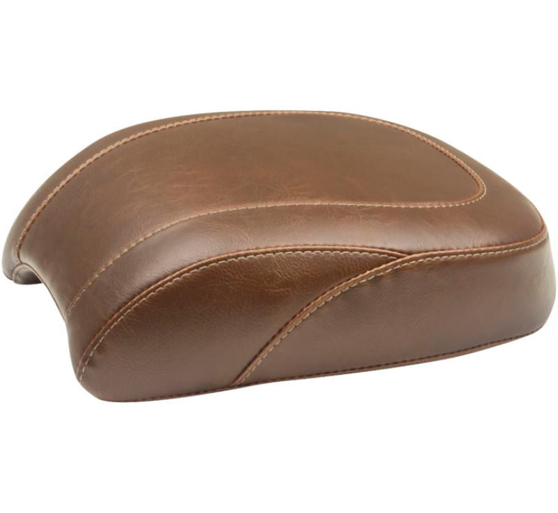 Mustang Motorcycle Mustang 18-21 Harley Softail Slim Wide Tripper Passenger Seat - Brown